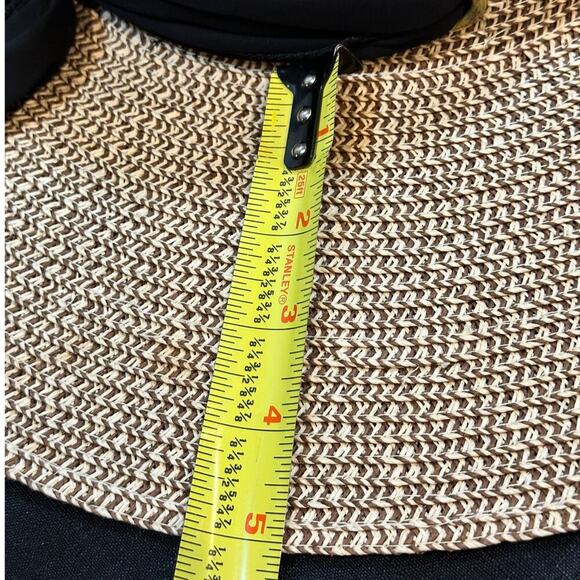 Large Brim Beach Sun Hat With Bow Detail - Picture 2 of 12